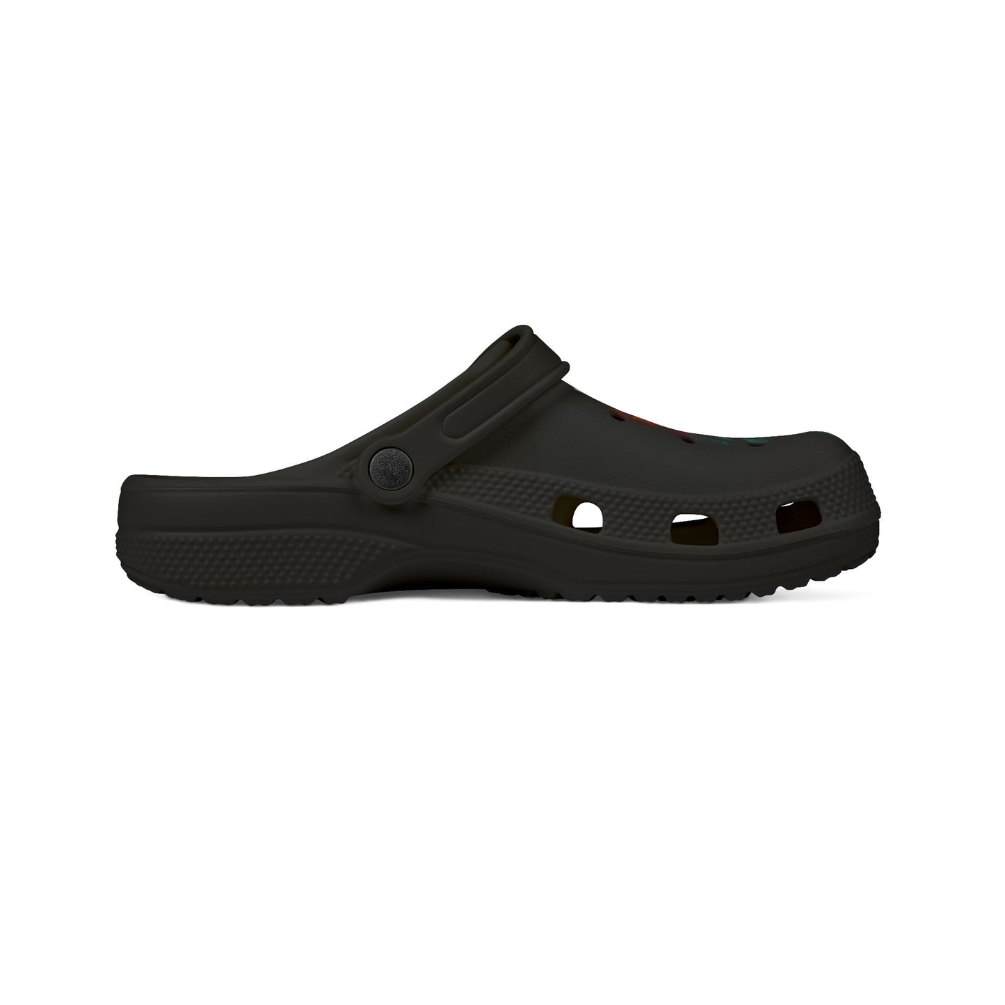TØX One Black and Red Clogs