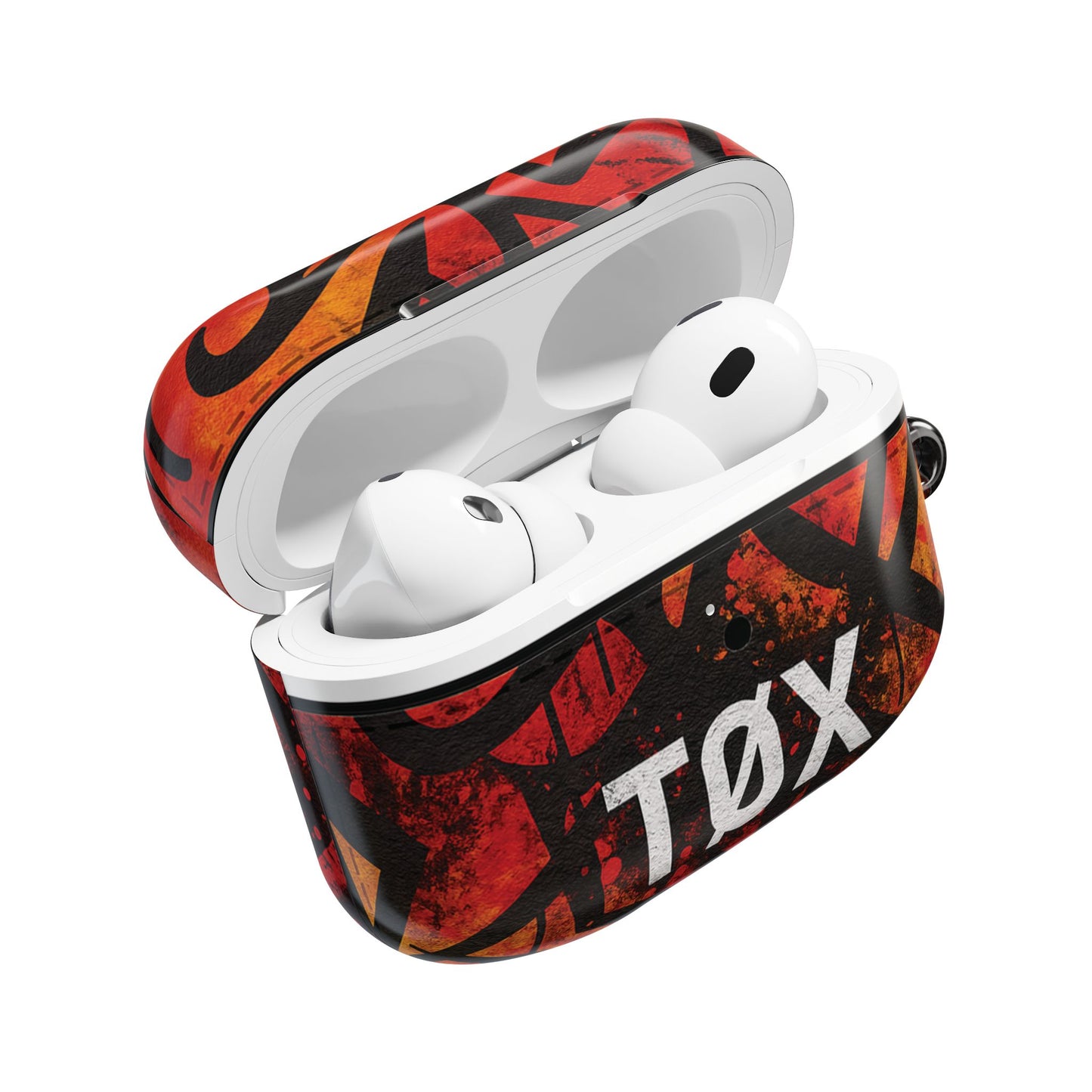 Funda para AirPods TØX Graffiti Red and Black