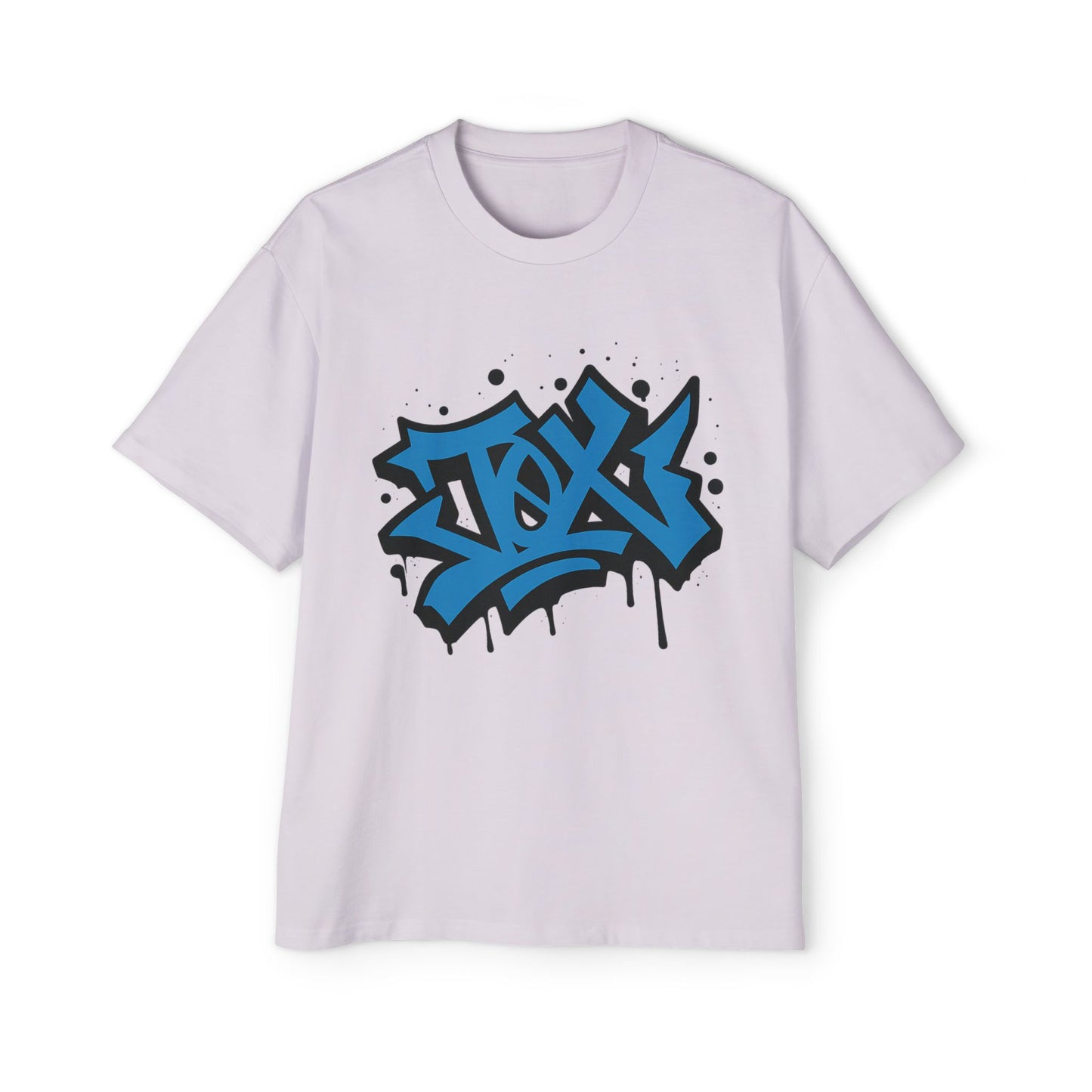Camiseta EDICIÓN TØX GRAFFITI 0NE BLACK AND BLUE