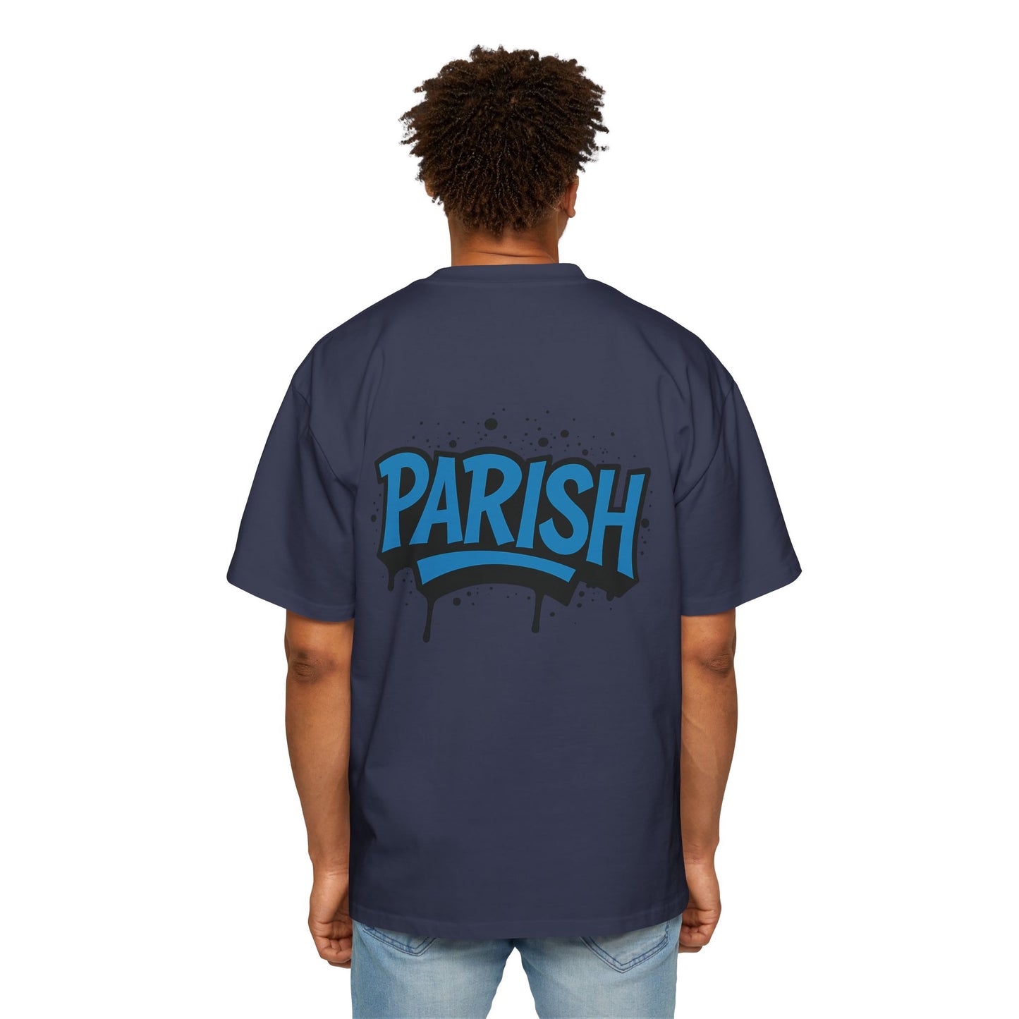 Camiseta EDICIÓN TØX GRAFFITI 0NE BLACK AND BLUE