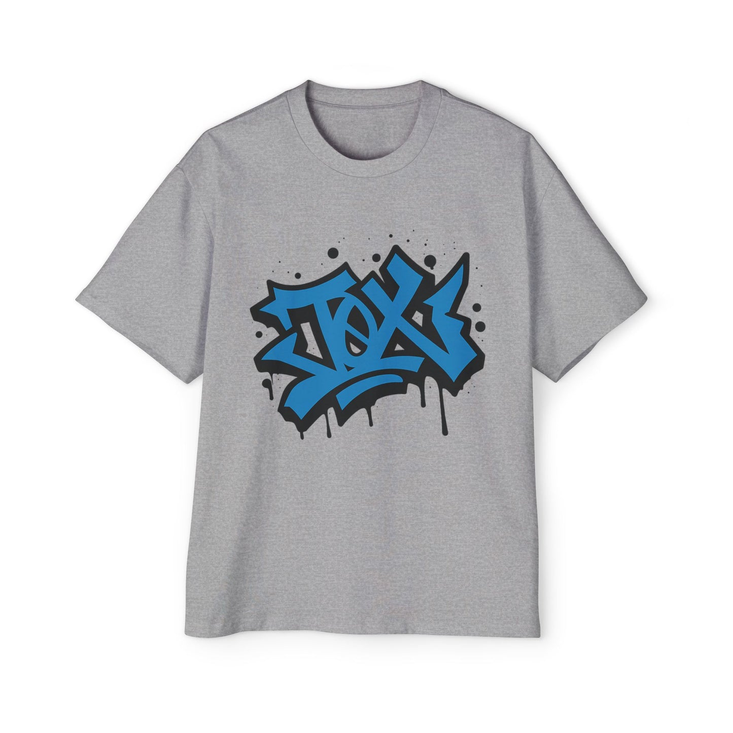 Camiseta EDICIÓN TØX GRAFFITI 0NE BLACK AND BLUE