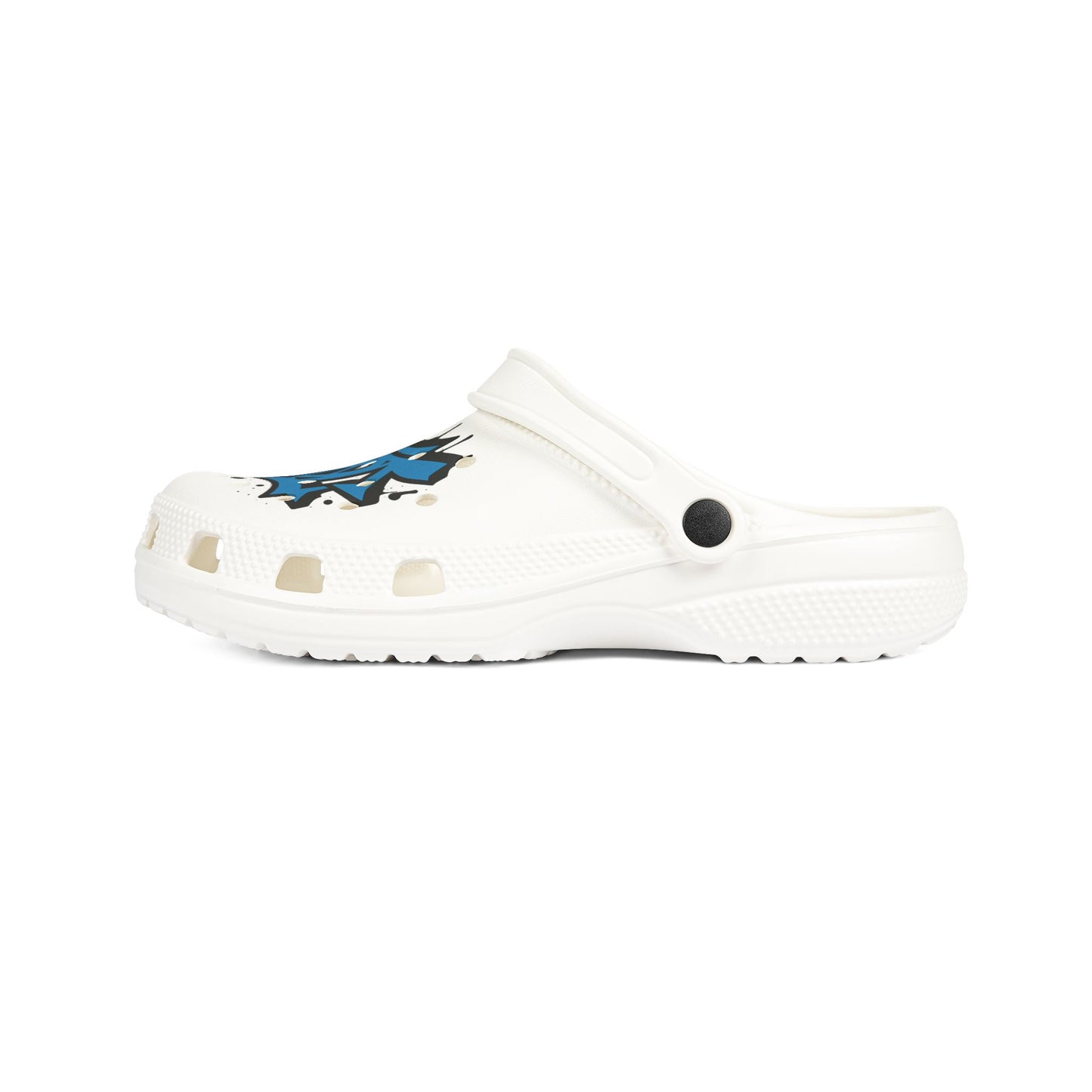 CLOGS EDICIÓN GRAFFITI TØX BLACK AND BLUE