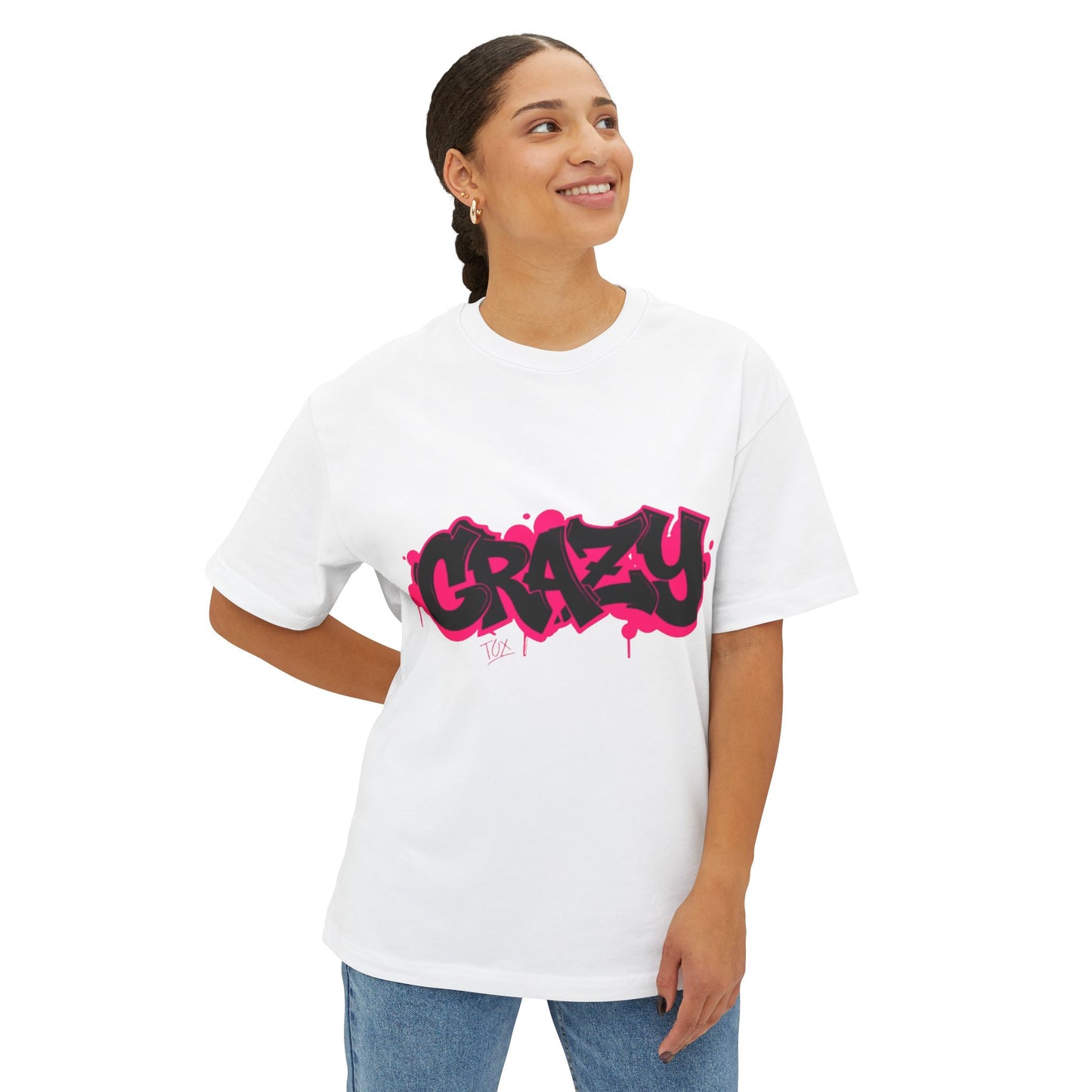 CAMISETA ØVERSIZE CRAZY ØNE