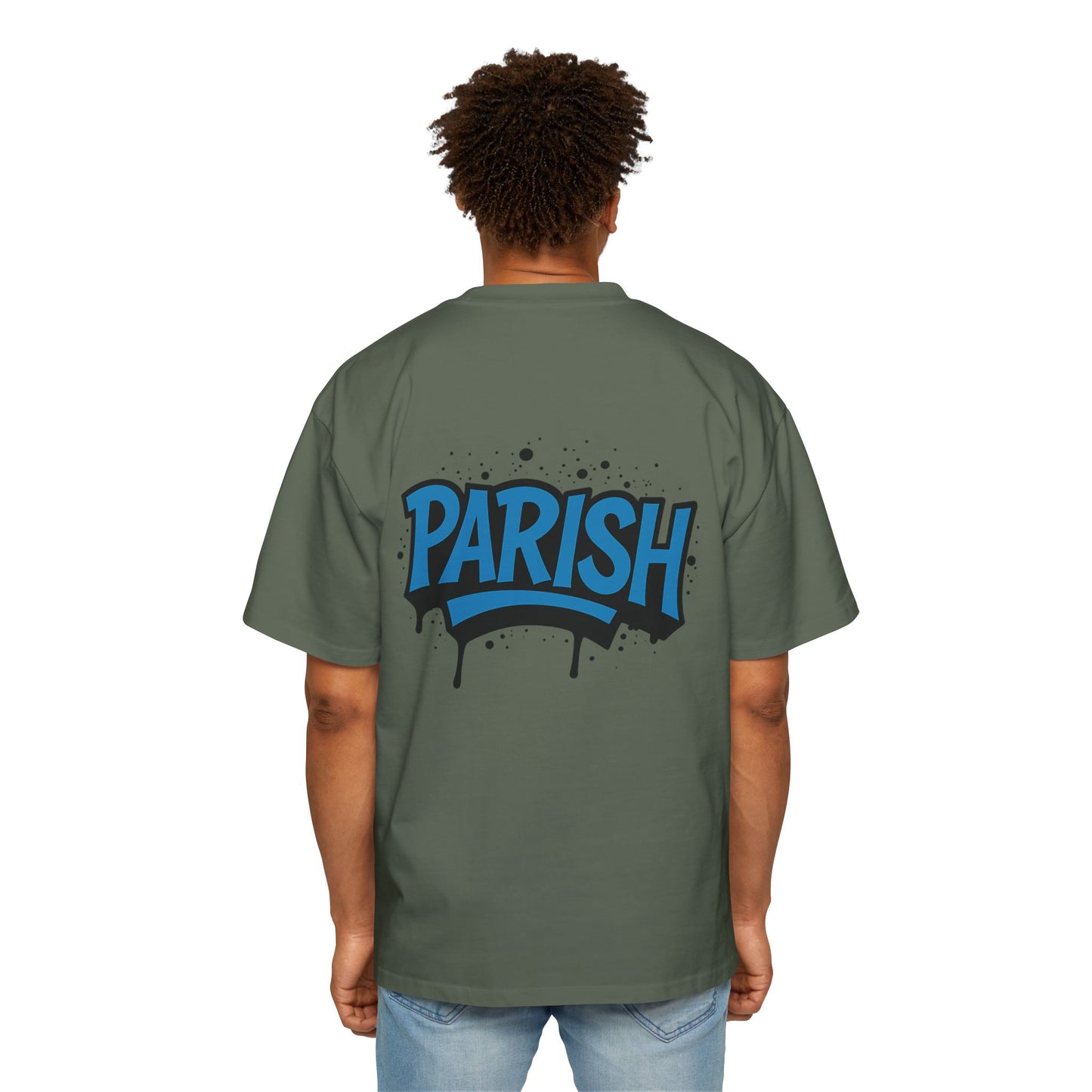 Camiseta EDICIÓN TØX GRAFFITI 0NE BLACK AND BLUE