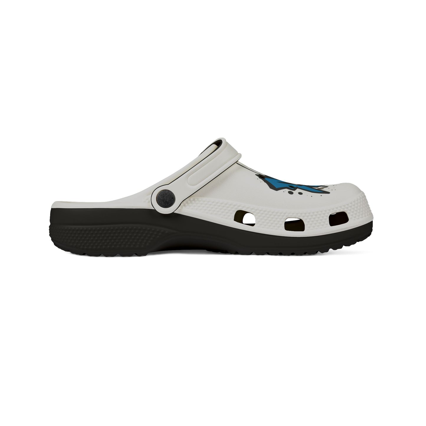 CLOGS EDICIÓN GRAFFITI TØX BLACK AND BLUE