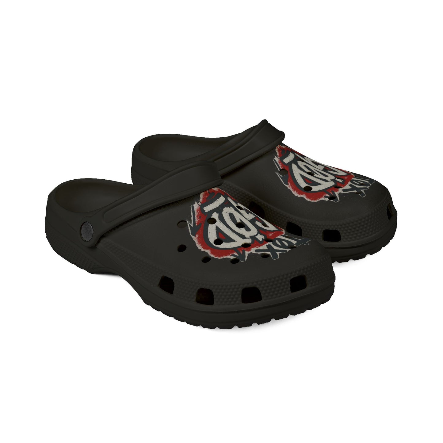 CLOGS EXCLUSIVE EDICIÓN TØX GØD RED AND BLACK