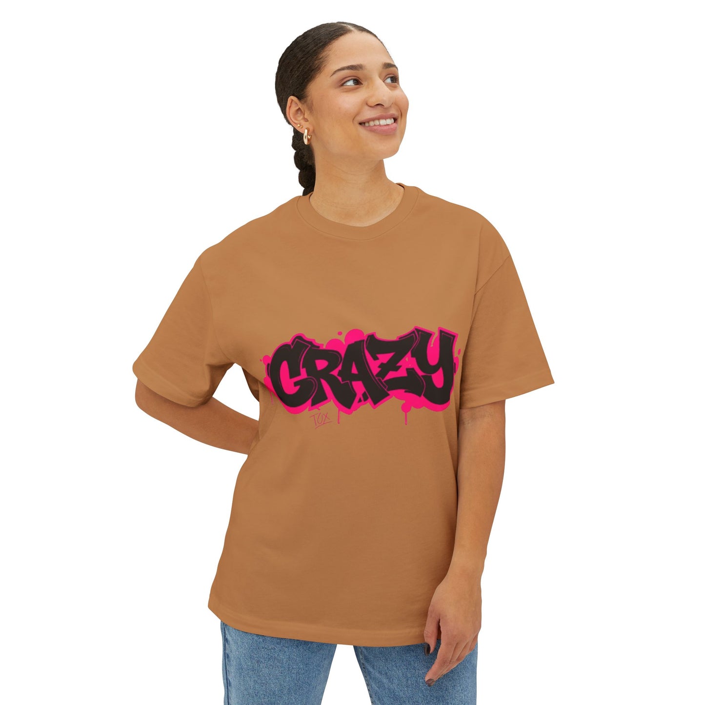 CAMISETA ØVERSIZE CRAZY ØNE