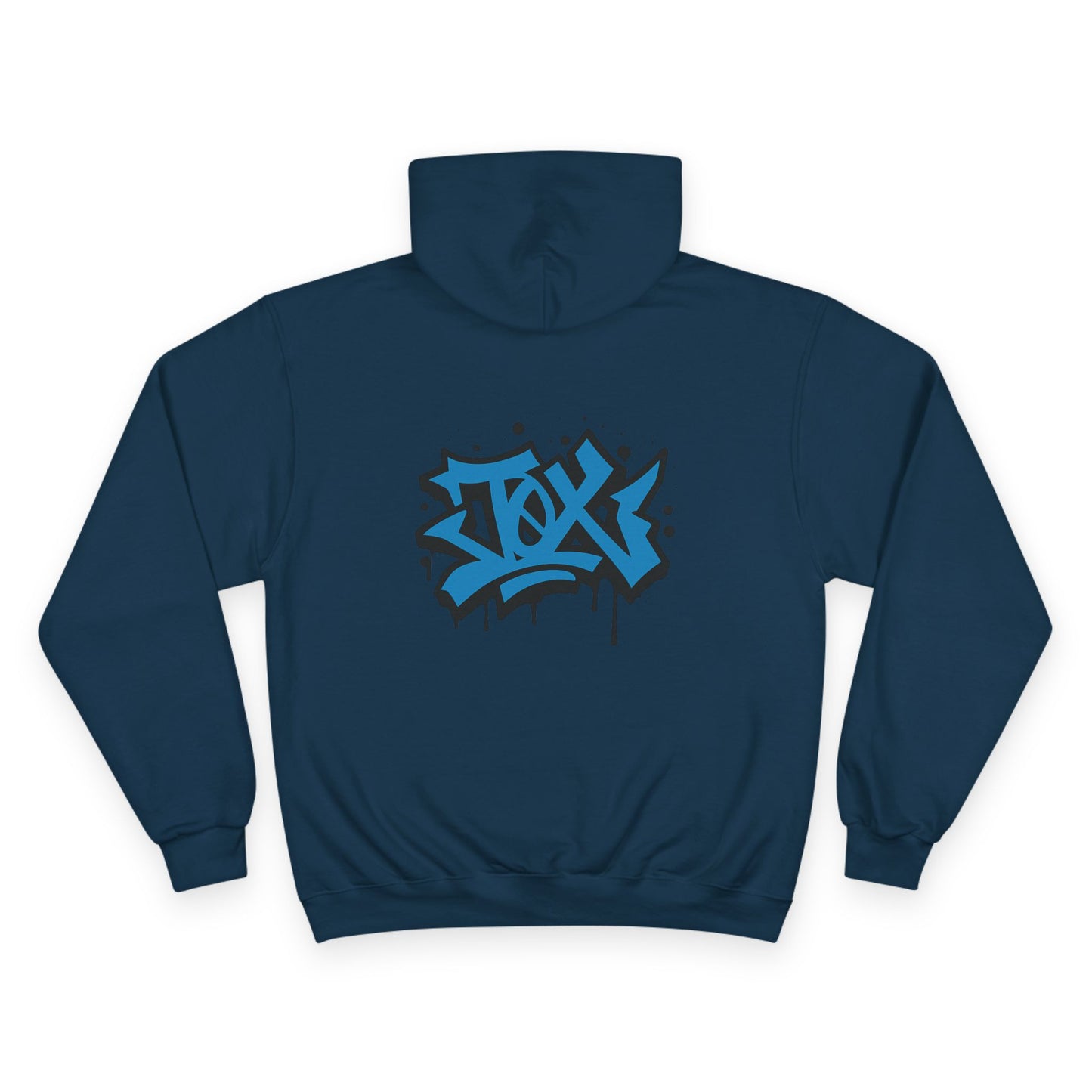 ABRIGO EDICIÓN GRAFFITI REBELION TØX BLACK AND BLUE