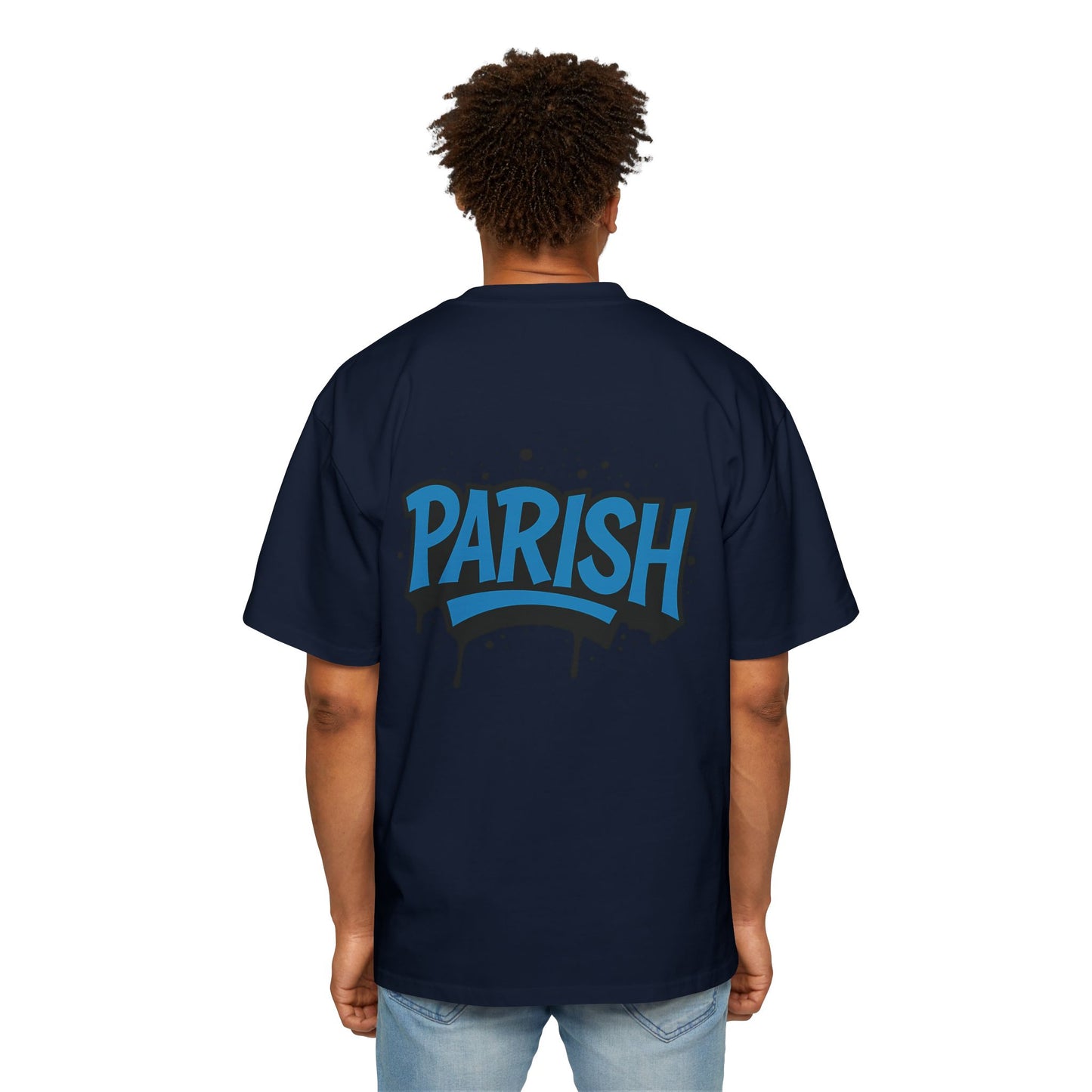 Camiseta EDICIÓN TØX GRAFFITI 0NE BLACK AND BLUE
