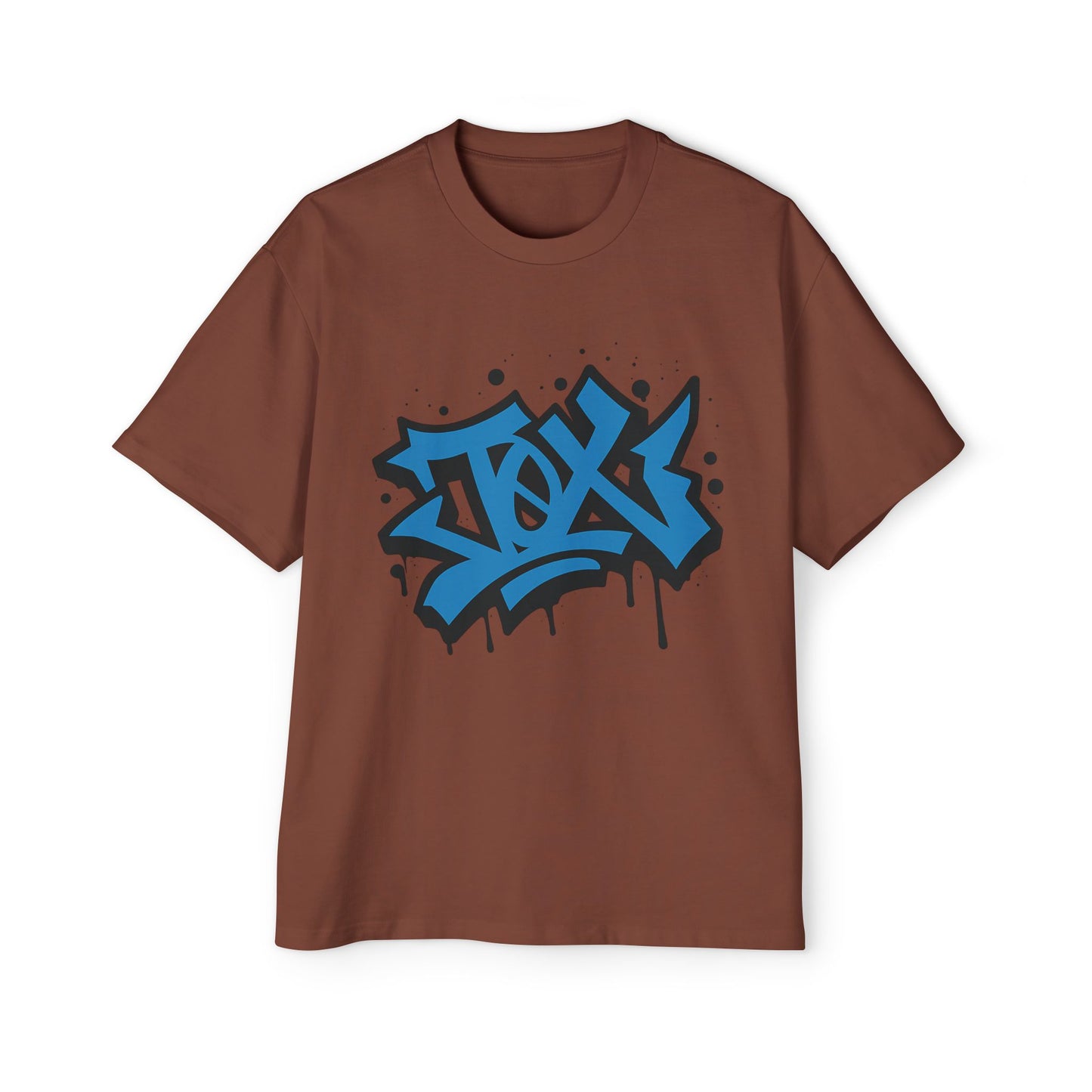 Camiseta EDICIÓN TØX GRAFFITI 0NE BLACK AND BLUE