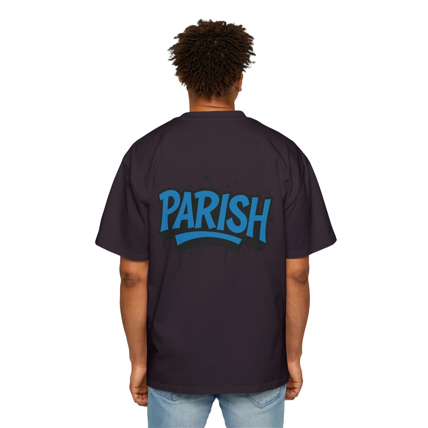 Camiseta EDICIÓN TØX GRAFFITI 0NE BLACK AND BLUE