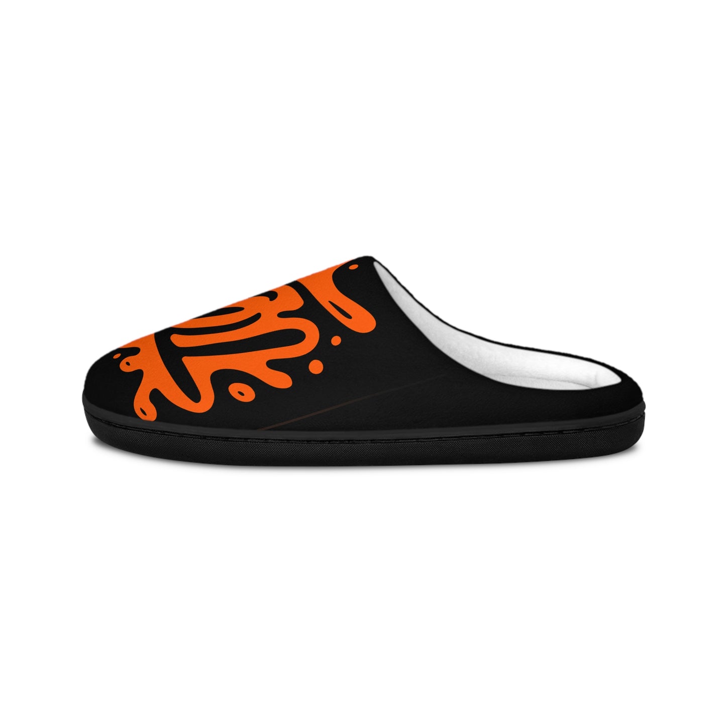 Pantuflas Edición TØX FLUID Black and Orange