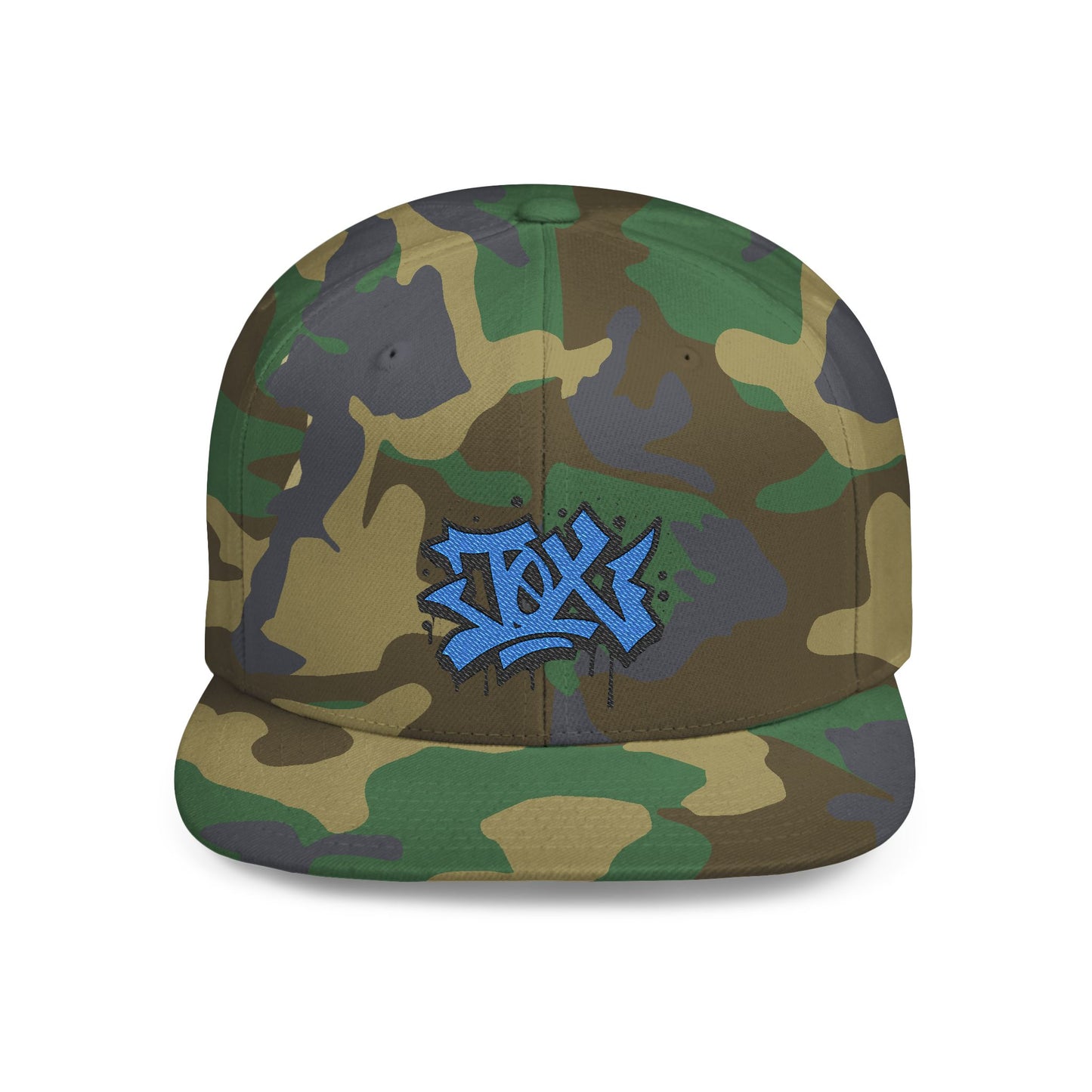 GORRA EDICIÓN GRAFFITI TØX ONE BLACK AND BLUE