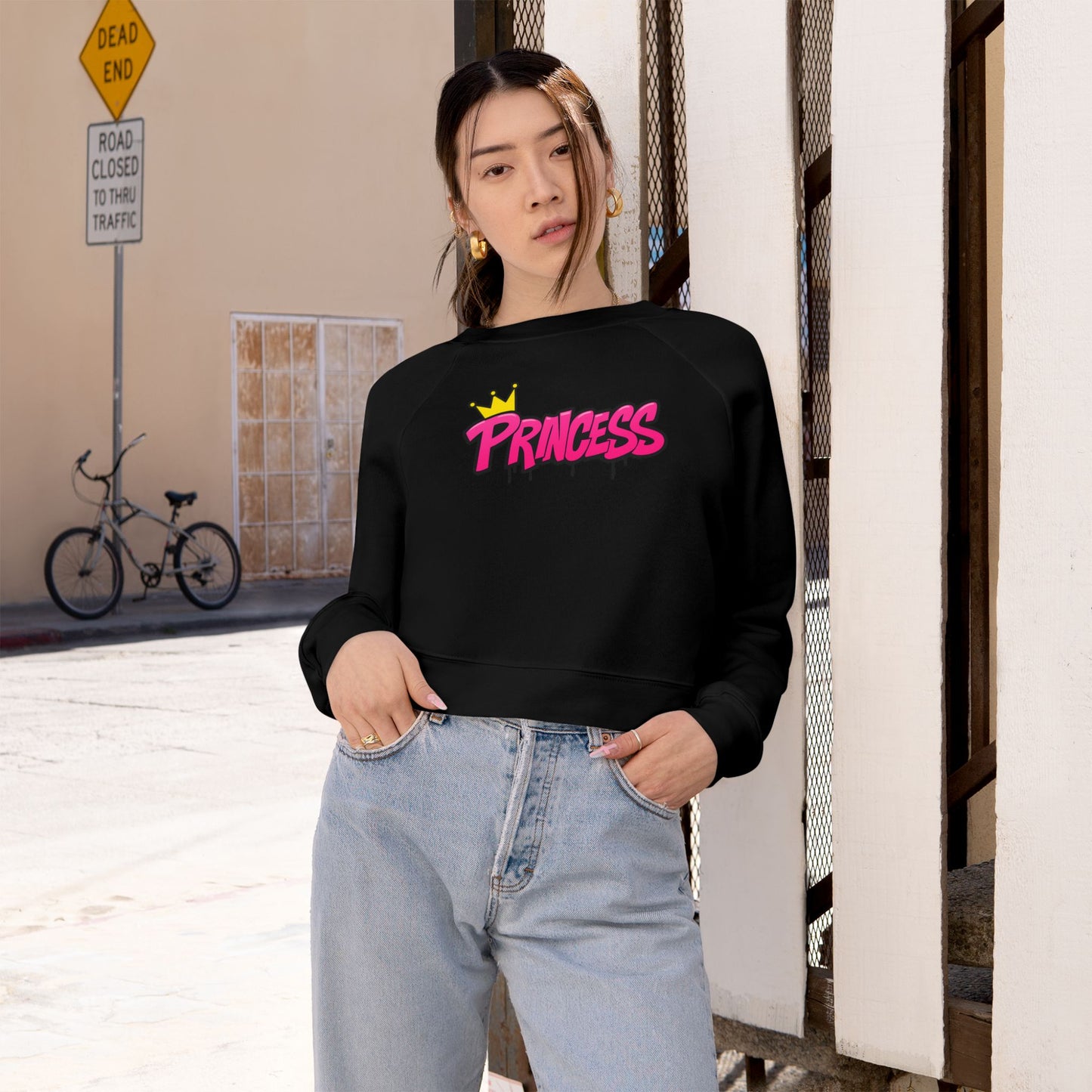 HOODIE SHORT EDICIÓN TØX FLUID PRINCESS ØNE